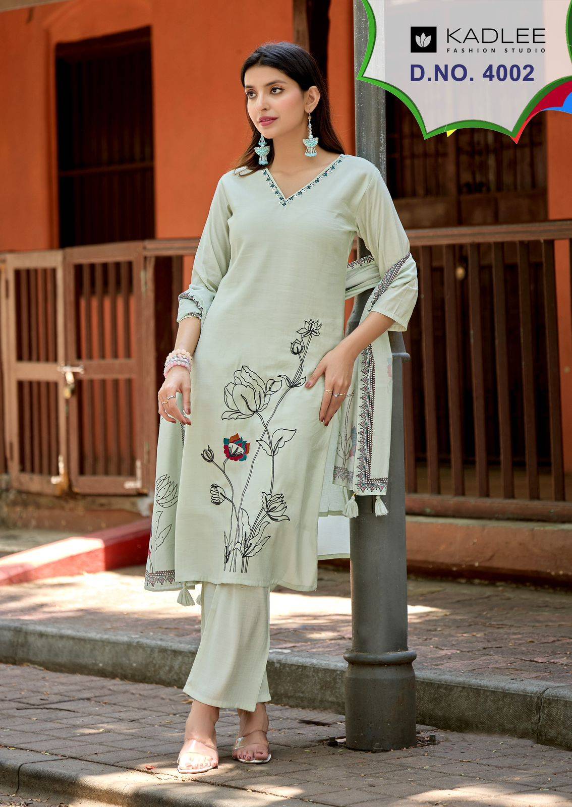 RAAHI By KADLEE 4001 To 4006 Series Designer Ethnic Wear Collection Roman Silk Kurtis At Wholesale Price